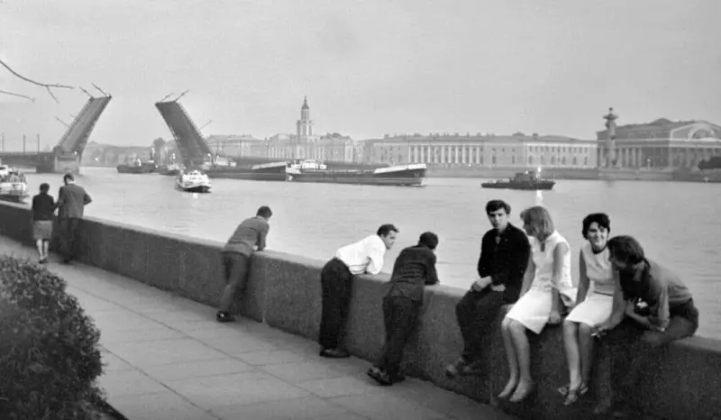 Photo of Leningrad in 1966