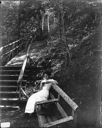 Woman at Victoria Park