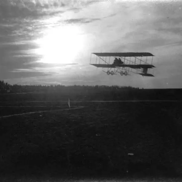 A biplane