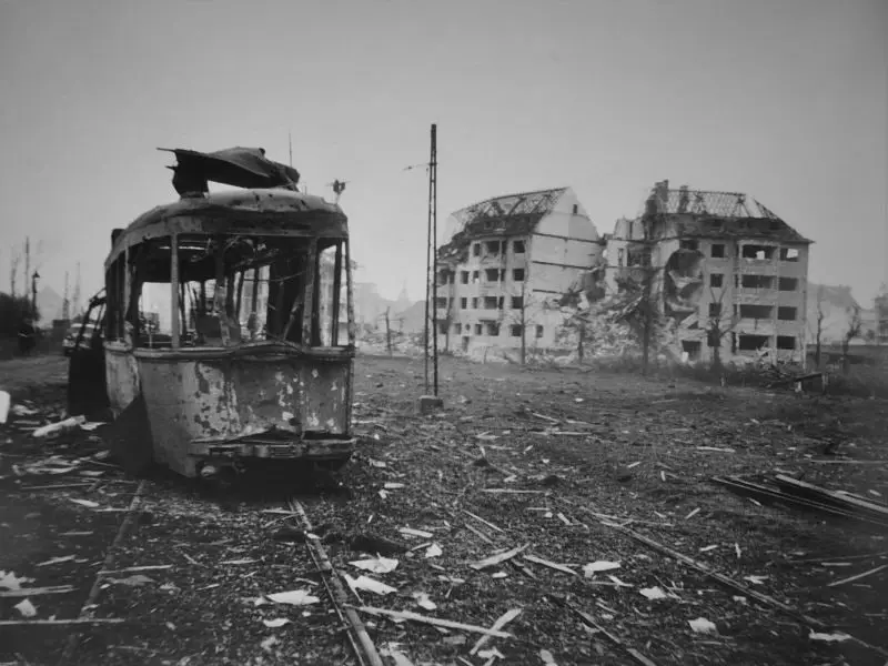 Wartime damage in Cologne