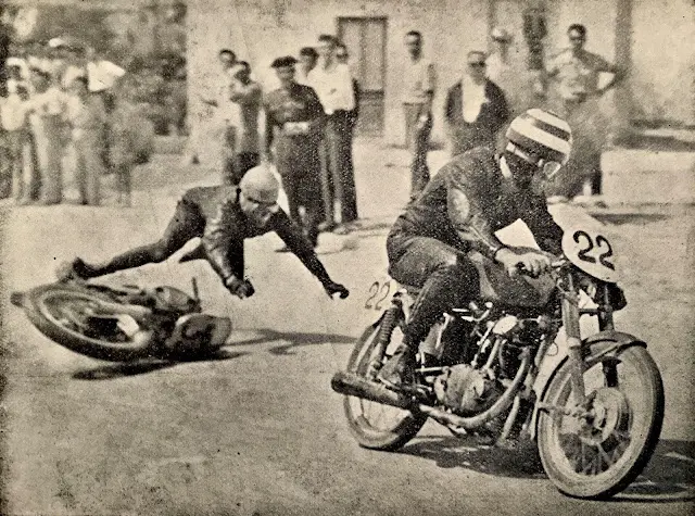 ACCIDENTE CARRERA DE MOTOS