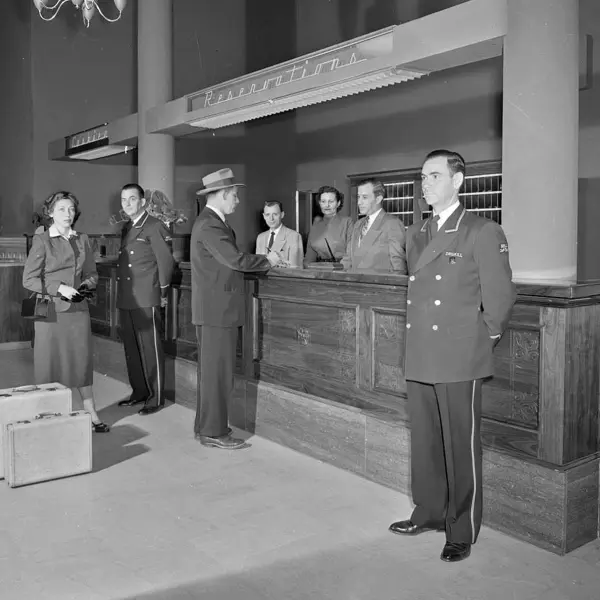 Lobby of the Driskill Hotel