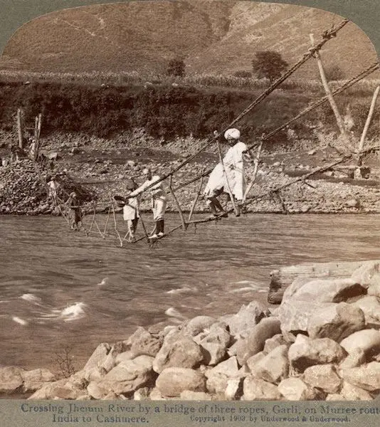 Crossing jelum river