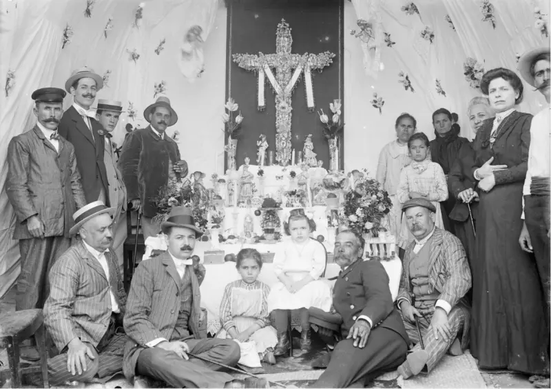 Fiestas de Las Cruces. 