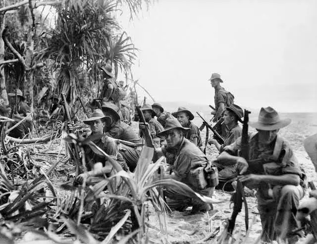 Australian soldiers from A Company, 2/11th Battalion