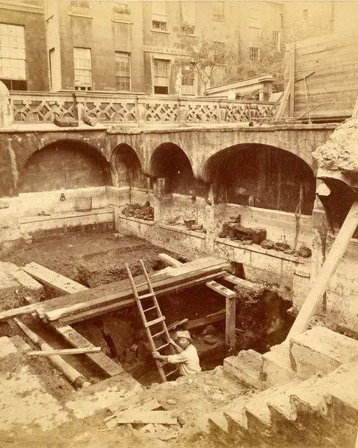 Excavations of the Roman Baths