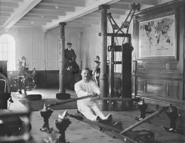 The Gym Aboard the Titanic