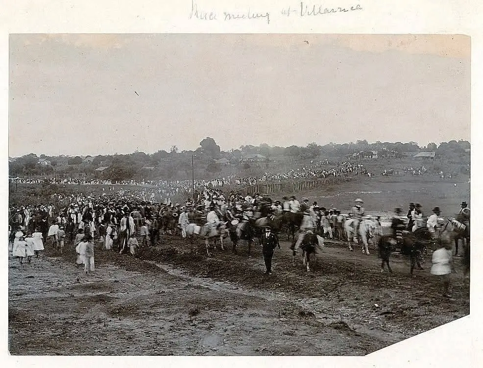 Foto antigua, Villarrica, Paraguay.