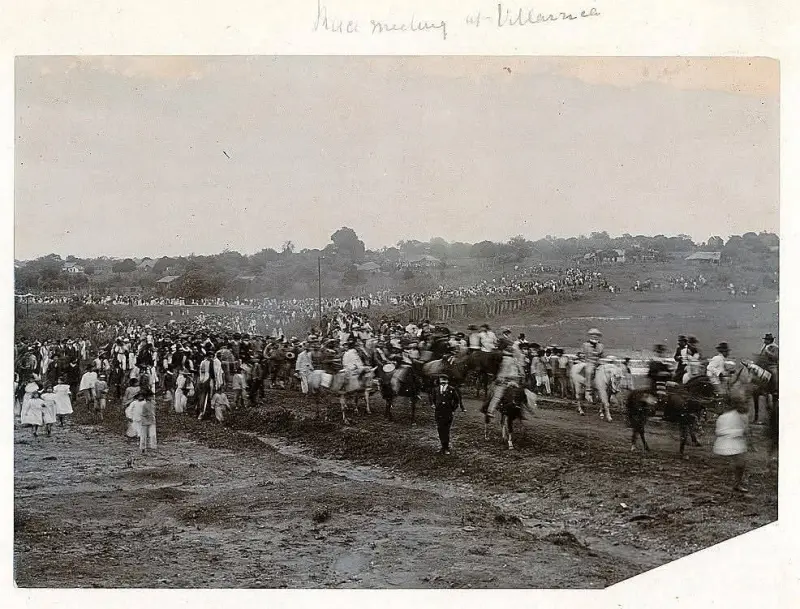 Foto antigua, Villarrica, Paraguay.