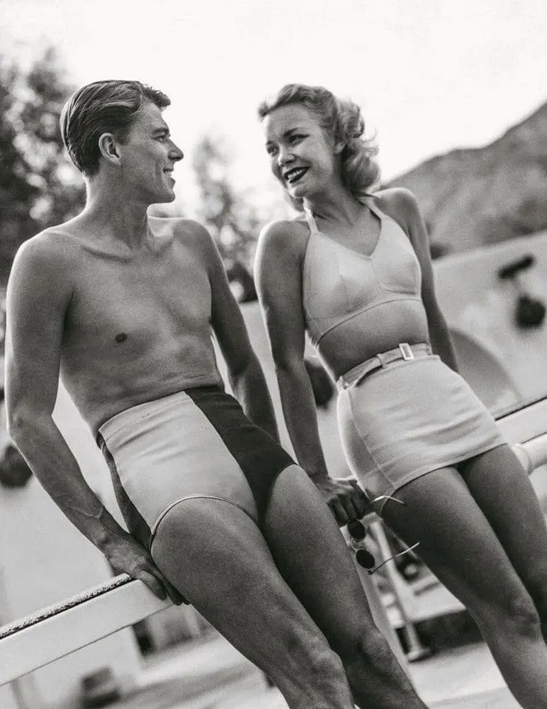 Ronald Reagan and Jane Wyman