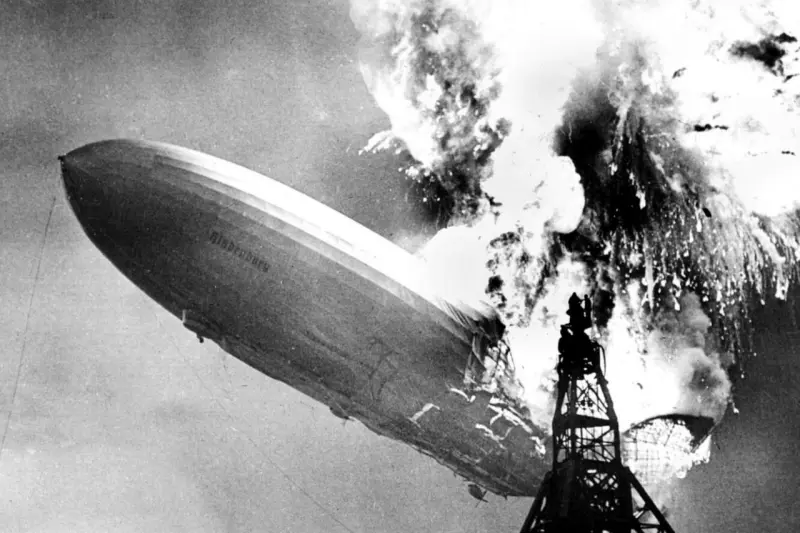 LZ 129 Hindenburg airship crash