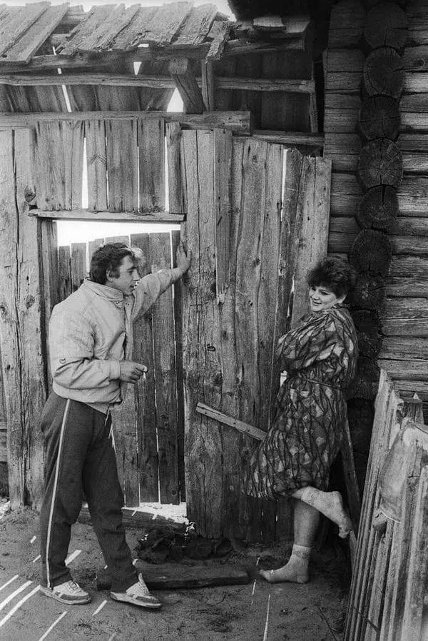 Scene from a Soviet Village