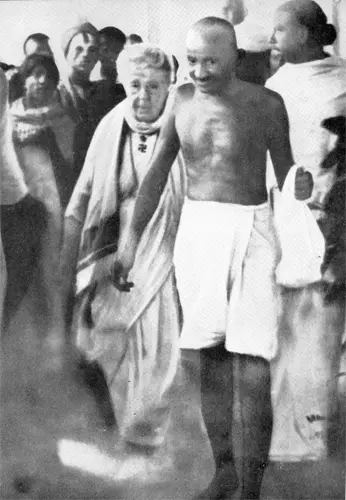Gandhi with Dr. Annie Besant