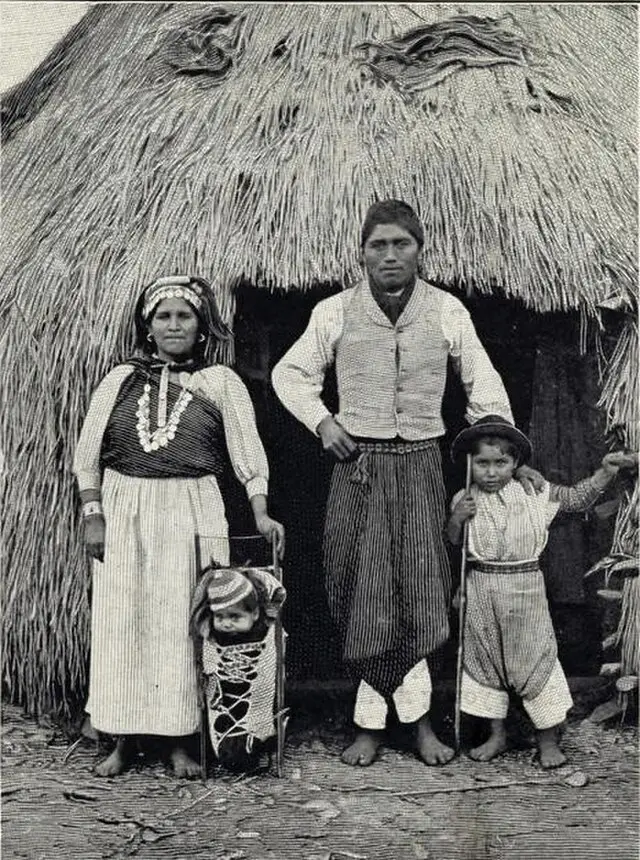 Familia mapuche (Chile)