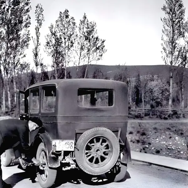 Vehículo Matriculado en 1921.