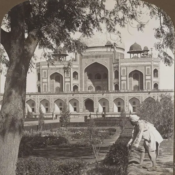 The beautiful mausoleum of Mughal emperor Humayun,