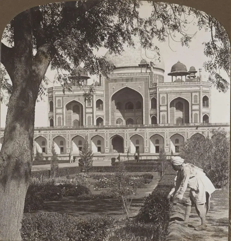 The beautiful mausoleum of Mughal emperor Humayun,