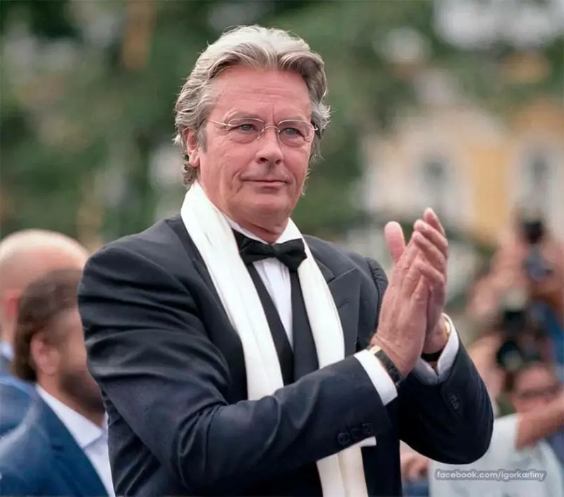 Portrait of Alain Delon