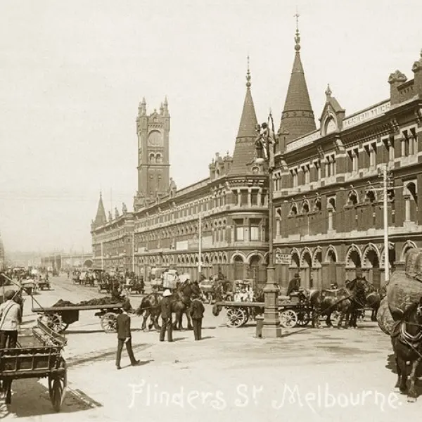  Flinders Street - Before Railway Station