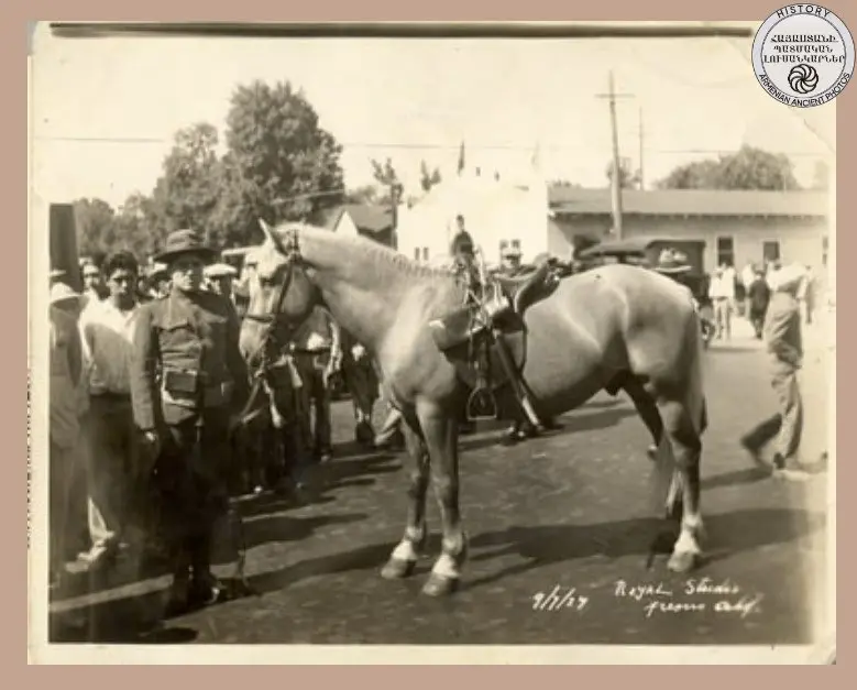 Zoravar Andranik's funeral pyre
