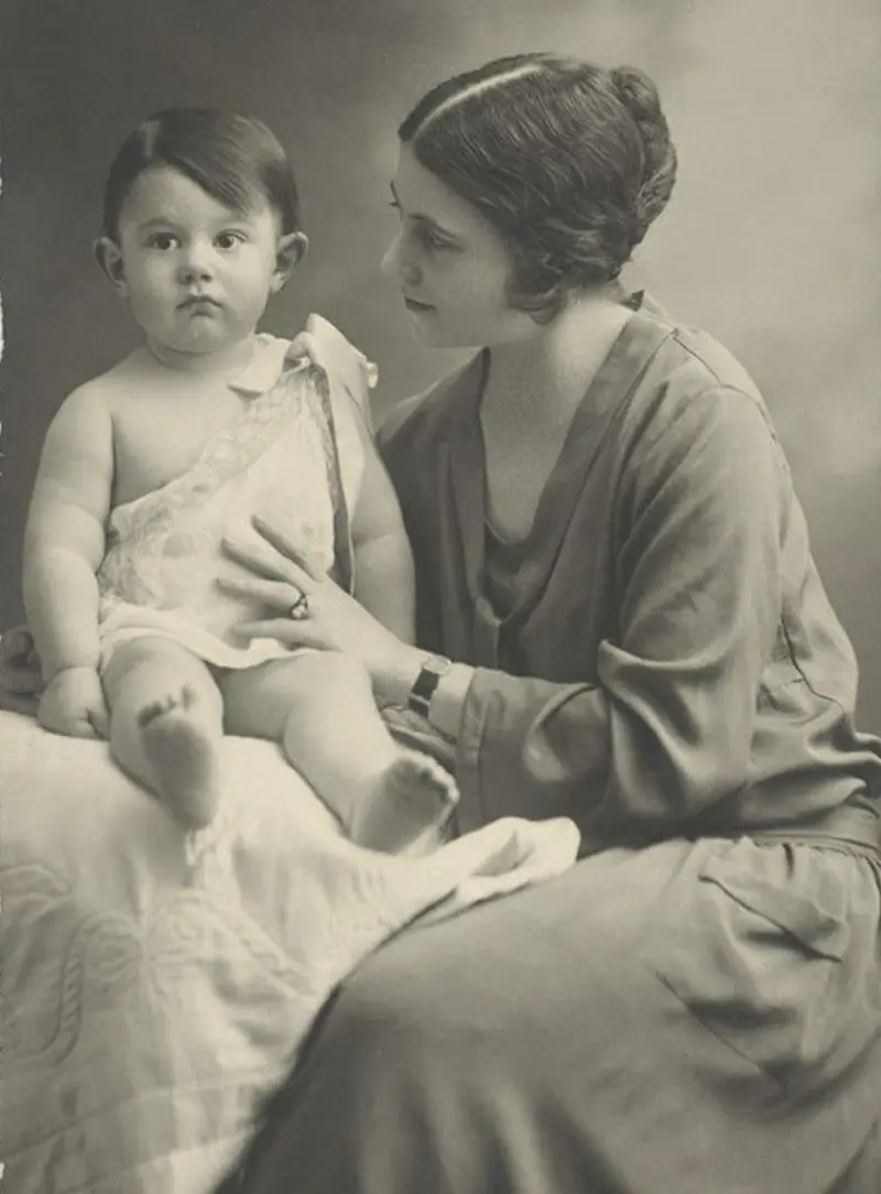 Pablo Picasso’s Wife Olga & son Paulo