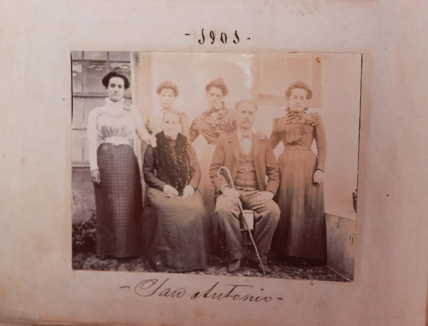 Grupo de personas en San Antonio