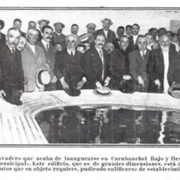 Inauguración del "Lavadero municipal"