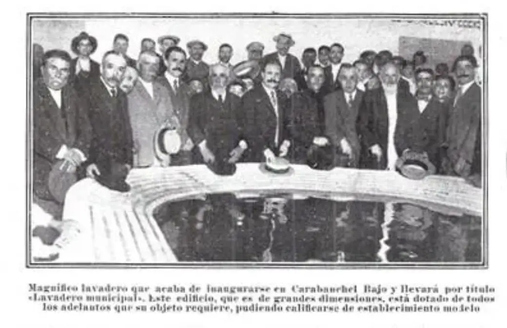 Inauguración del "Lavadero municipal"