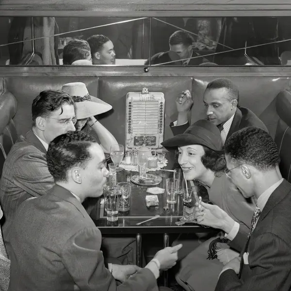 Booth in a tavern