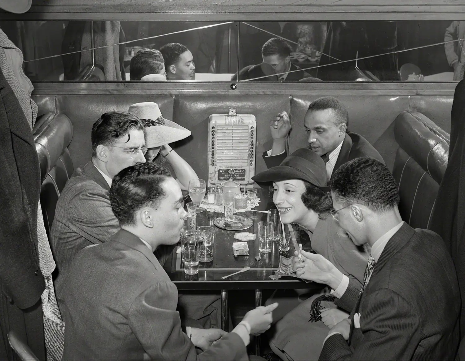 Booth in a tavern