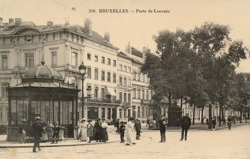 Porte de Louvain, place Madou
