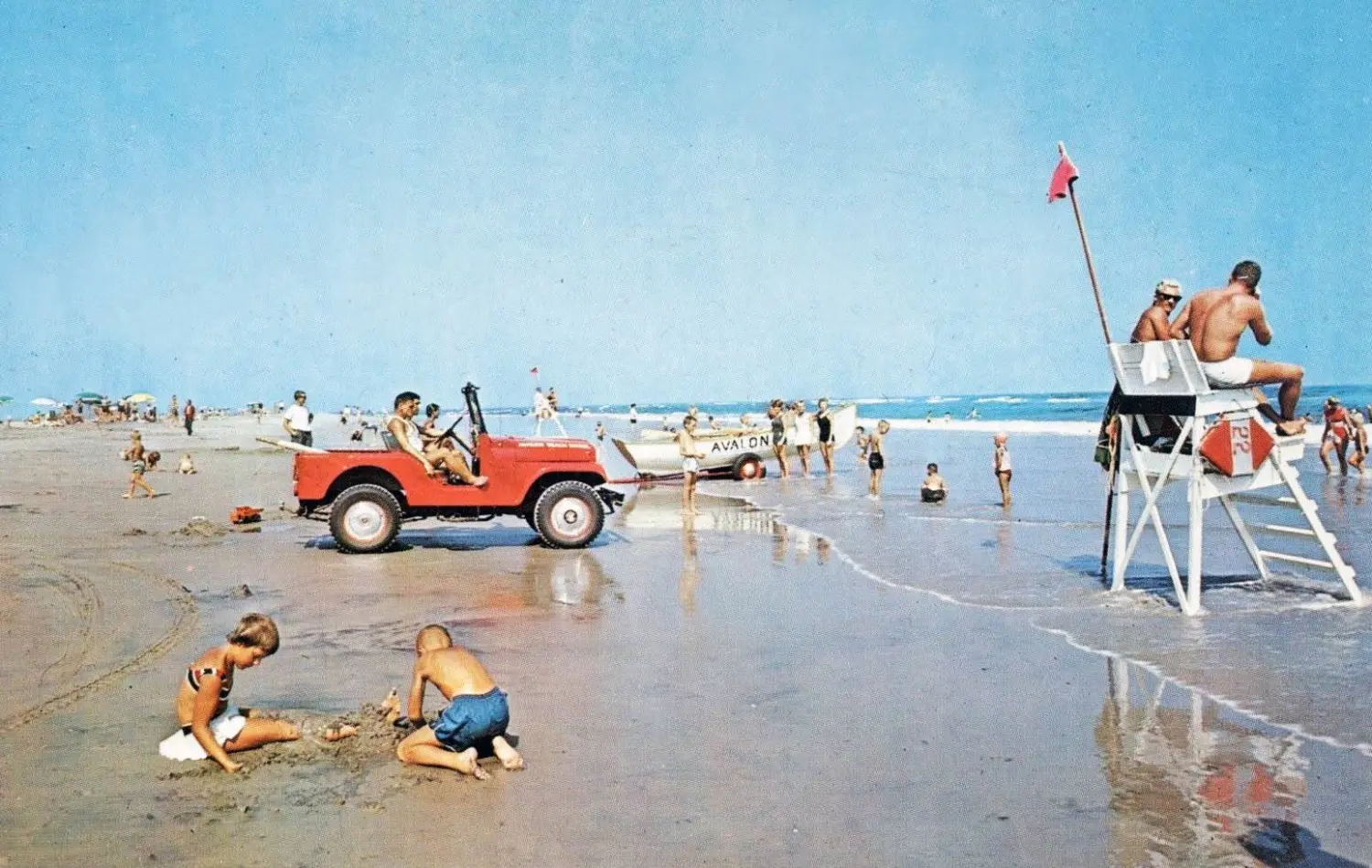 ON THE BEACH