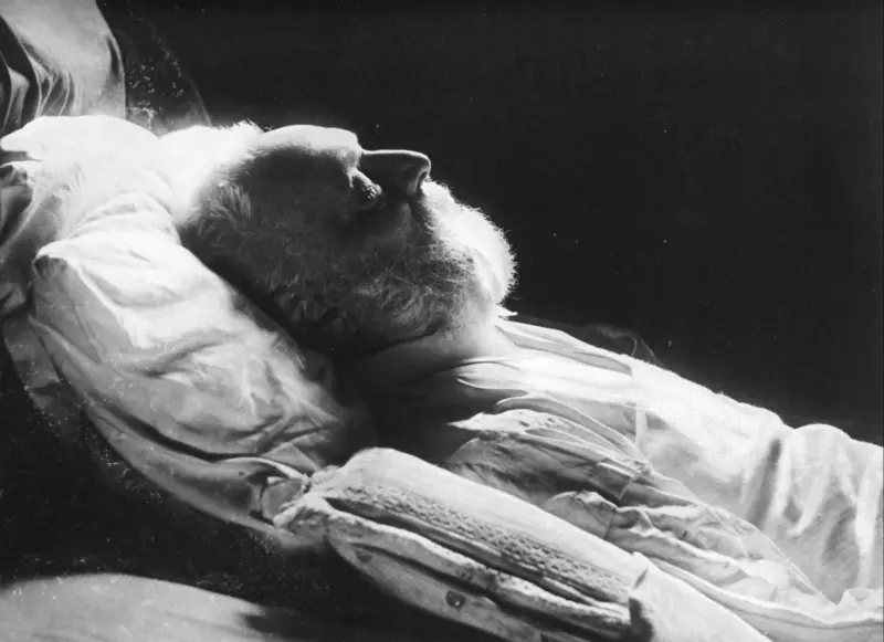 Postmortem Photography of Victor Hugo by Félix Nadar