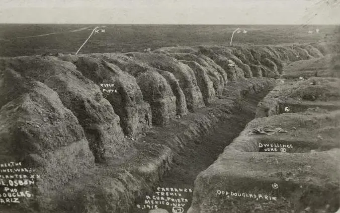 La trinchera donde se detuvo una revolución