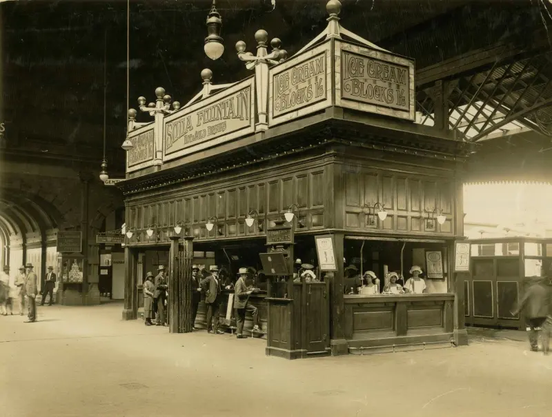 Kiosk at Central Railway Station