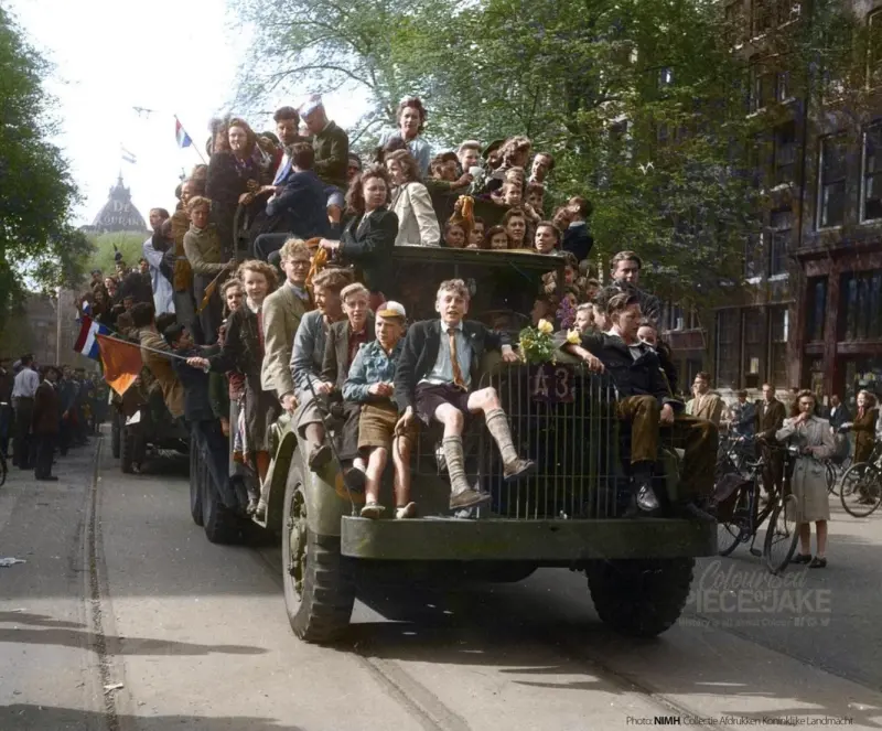 The liberation of Amsterdam