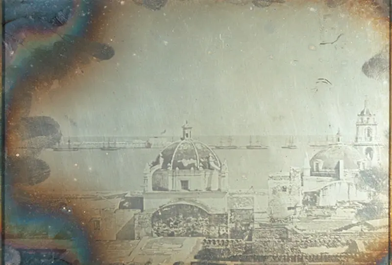 Posiblemente, la primera fotografía tomada en México.