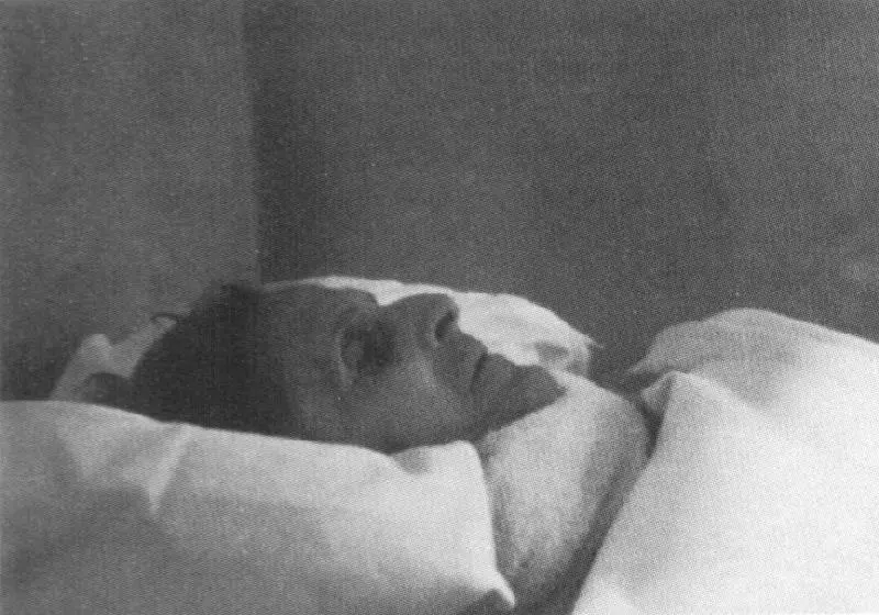 Wittgenstein on his deathbed
