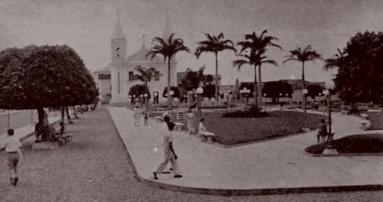 A Igreja Matriz.