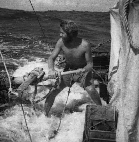 Thor Heyerdahl's Raft Landing