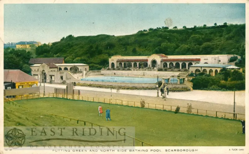 North Bay, bathing pool and putting green,