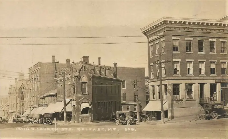 Intersection of Main and Church Streets