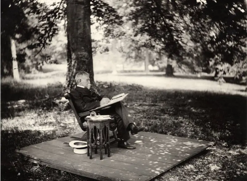  Lew Wallace  at his home 