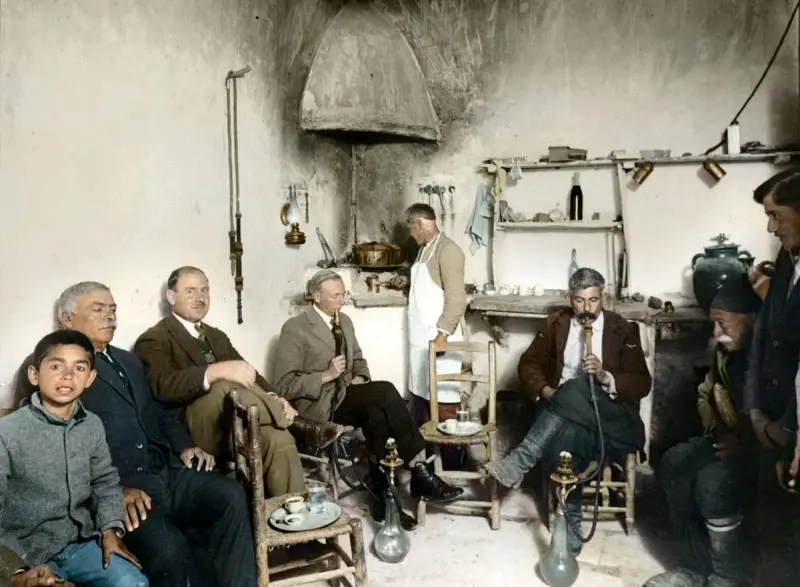 A Cyprus Coffee Shop.