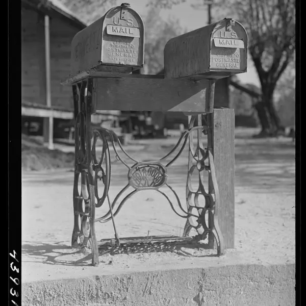 Mailboxes at O'Niels Crossroads. 