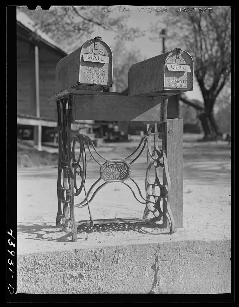 Mailboxes at O'Niels Crossroads. 