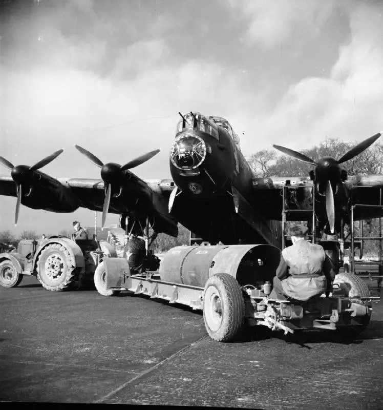 Avro Lancaster of No. 106 Squadron RAF