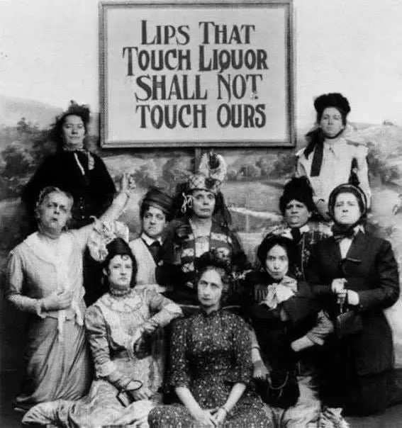 Supporters of alcohol prohibition