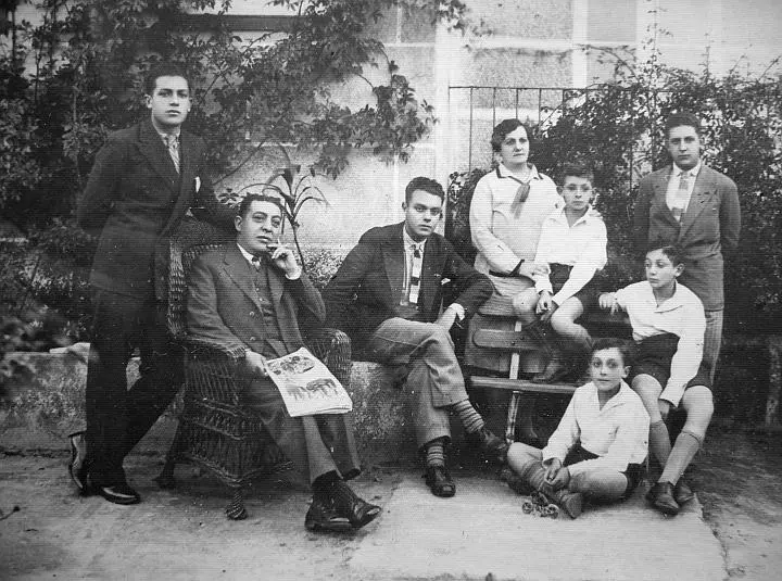 A familia Álvarez Blázquez. 