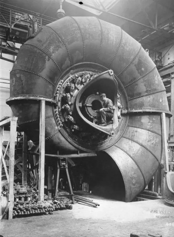 Turbine Similar to Ammonite